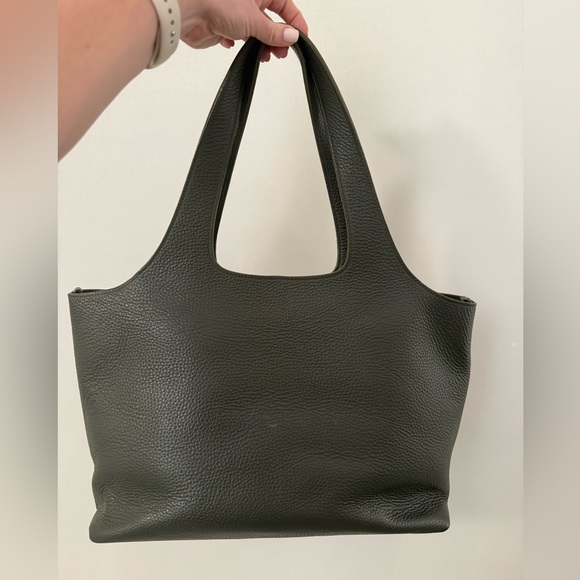 Cuyana Dark Olive 13 Inch System Tote - Picture 7 of 7